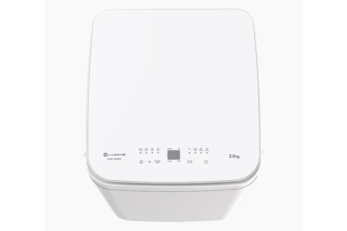 Máy giặt mini nhiệt độ cao Lumias 3 kg WS050WH